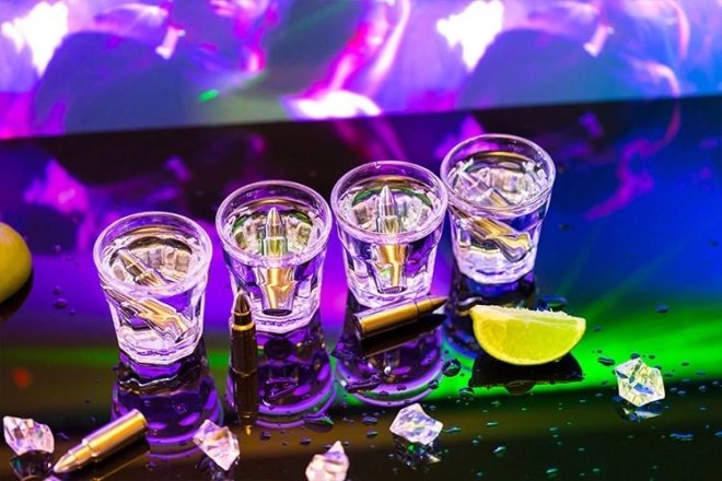 Balles métalliques pour rafraîchir les boissons