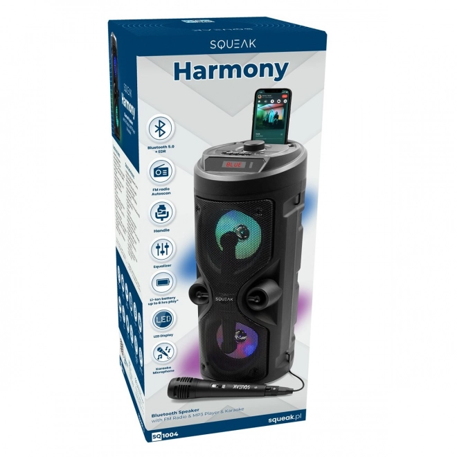 Haut-parleur Bluetooth Harmony avec fonction karaoké
