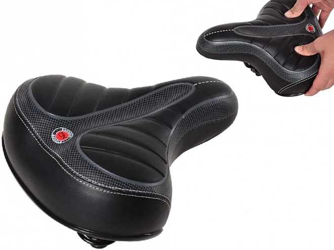 Selle de vélo confortable et douce avec ressorts en mousse