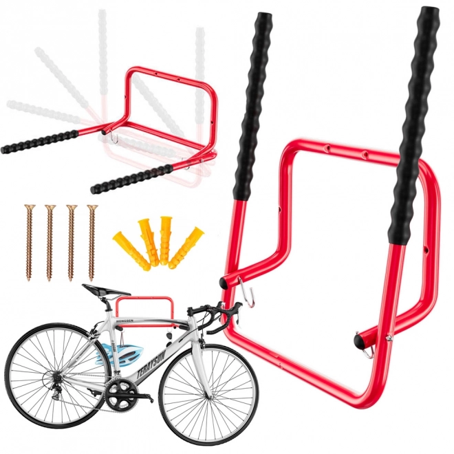 Porte-vélos mural pliable