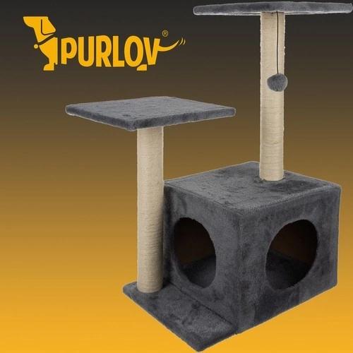 Arbre à chat Purlov 71 cm, gris