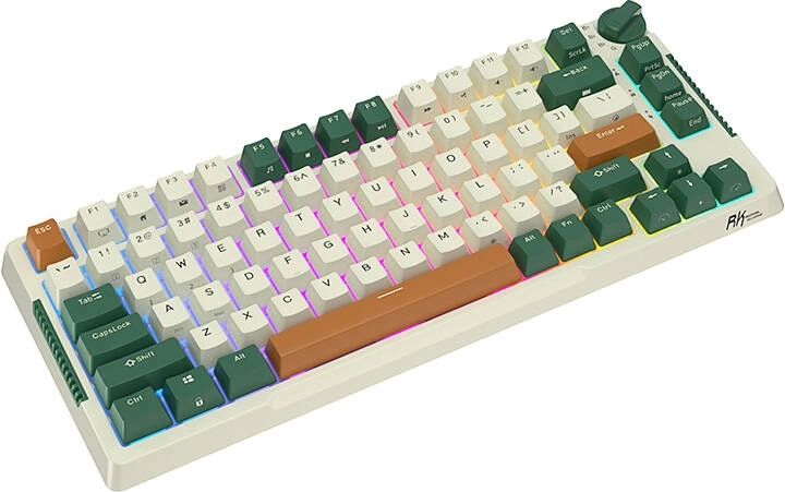 Rétroéclairage RGB et commande de volume pratique