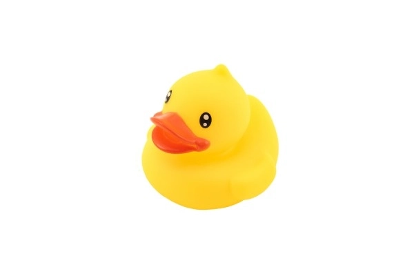 Canard jaune en caoutchouc pour la baignoire - 5,5 cm, 1 pc