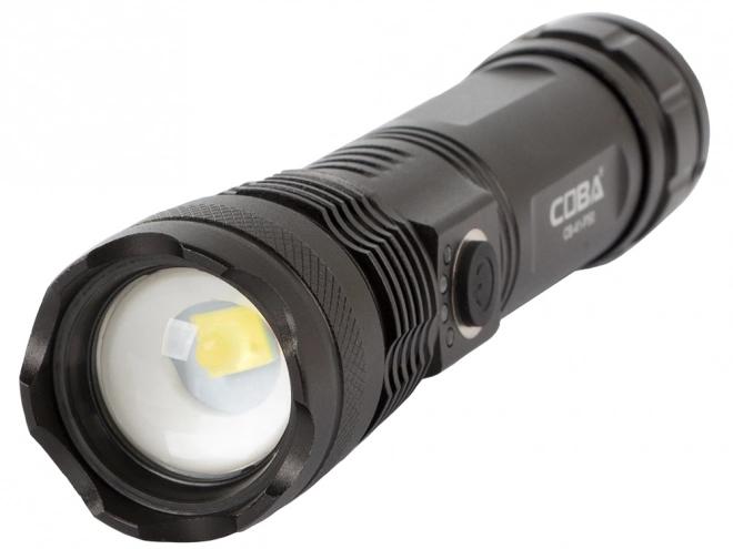 Lampe tactique militaire avec recharge USB et fonction zoom