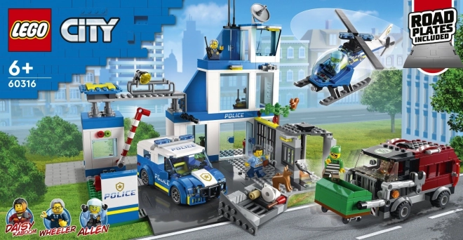 LEGO City 60316 Poste de police