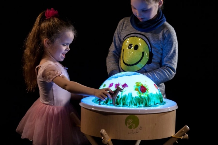 Effets lumineux et colorés spectaculaires