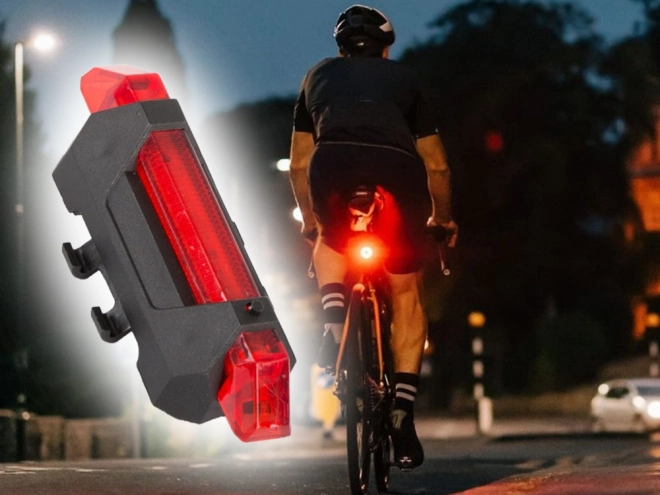 Ensemble de lumières USB pour vélo avant et arrière