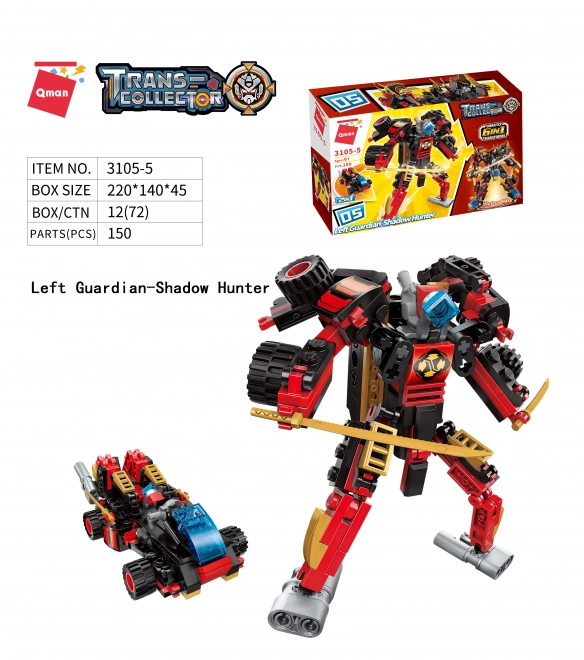 Gardiens du noyau stellaire Qman - Ensemble de construction 6 en 1