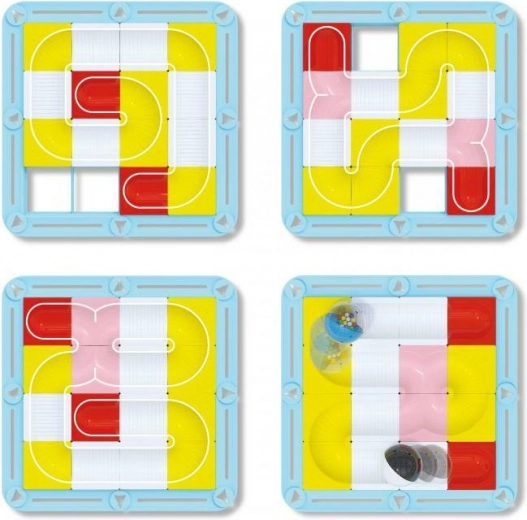 Piste modulable avec 16 pièces