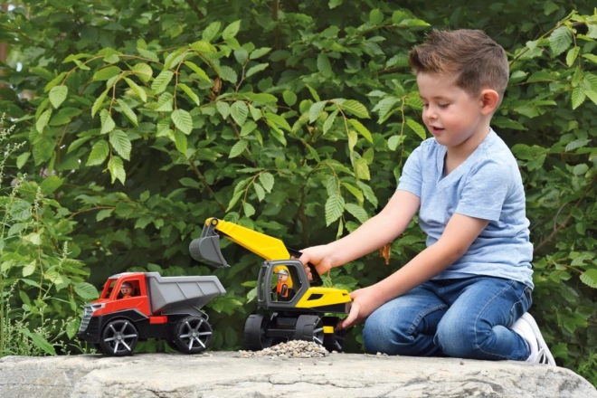 Auto Truxx 2 camion benne en plastique 26cm avec figurine 27x15x16cm 24m+