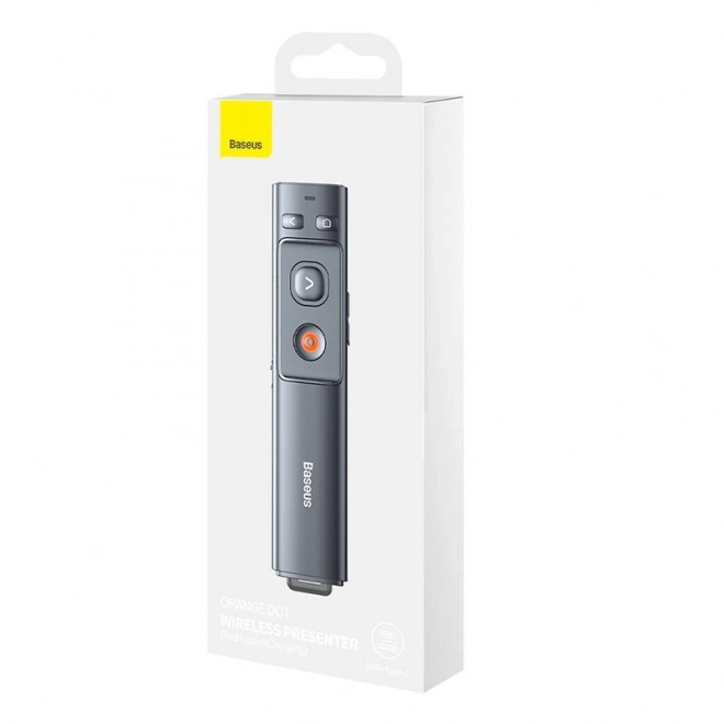Télécommande de présentation sans fil Baseus Orange Dot avec laser