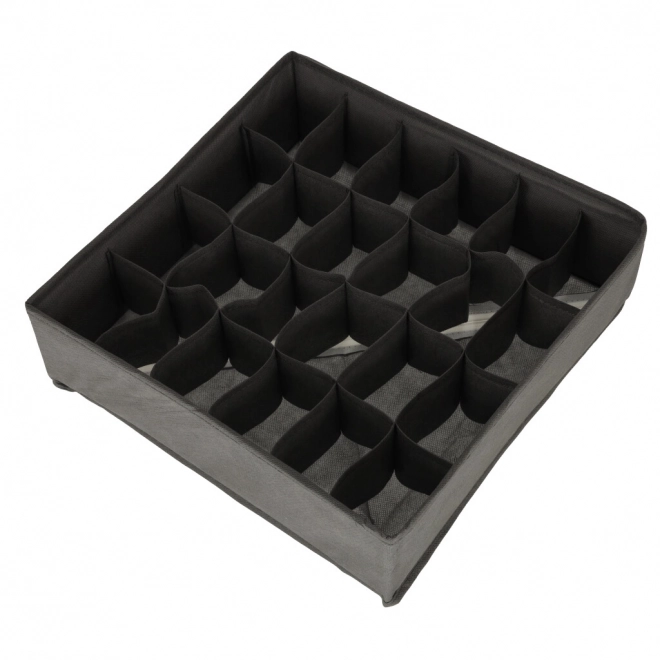 Organisateur gris pour tiroir de sous-vêtements et chaussettes - 4 pièces