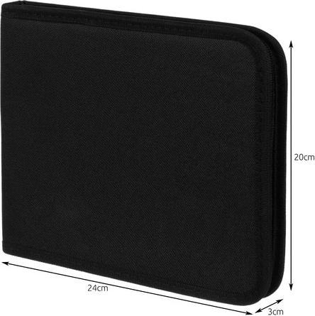 Étui zippé pratique avec dragonne