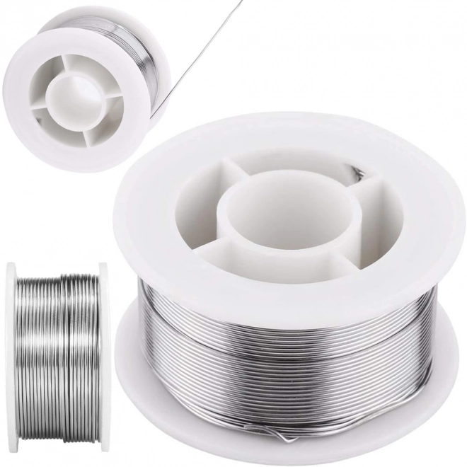 Étain à souder avec flux 80g 1mm