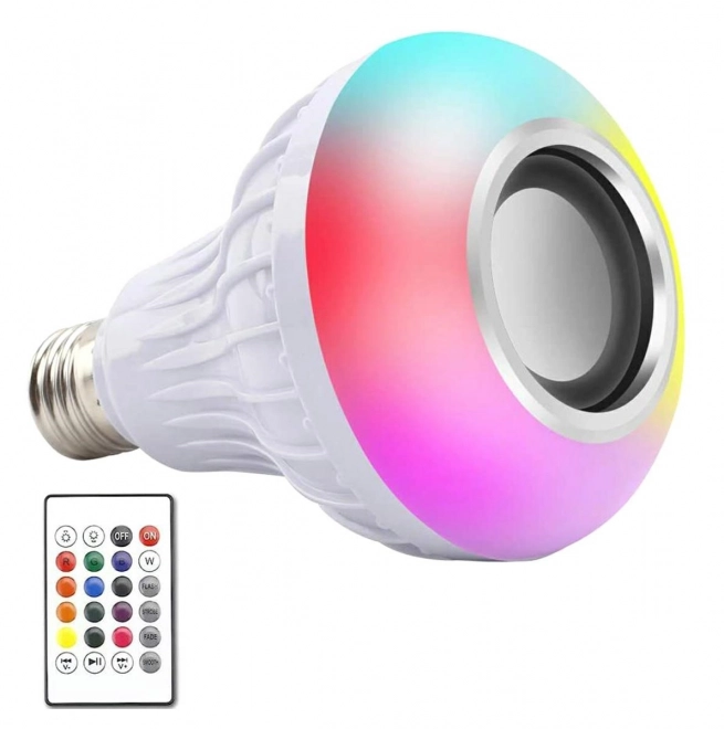 Ampoule LED colorée avec haut-parleur Bluetooth