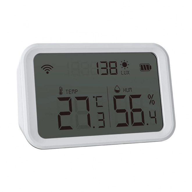 Capteur de température et d'humidité avec affichage et connexion Wi-Fi