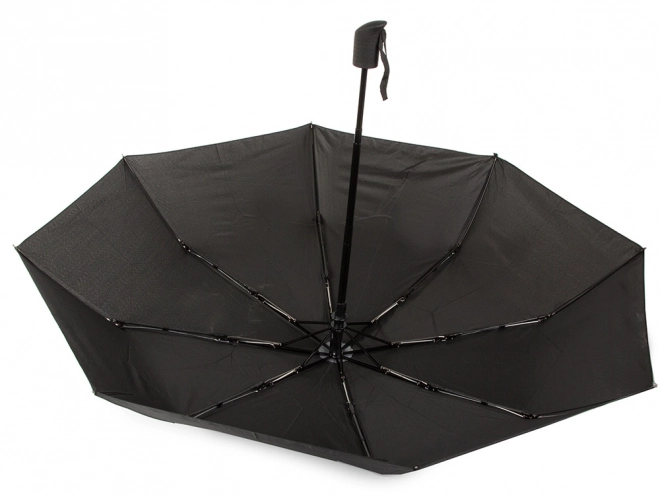 Parapluie pliant automatique noir unisexe