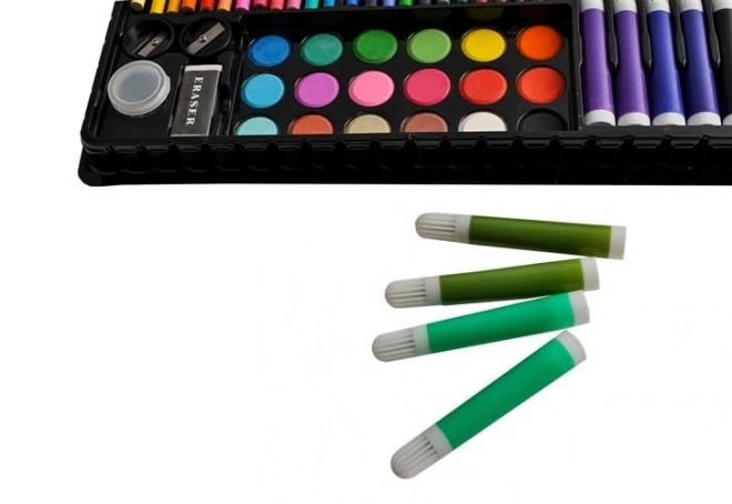 Ensemble de peinture et de dessin dans une mallette 288 pièces