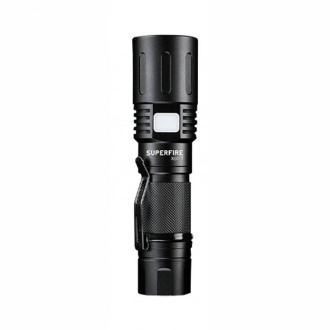 Lampe de poche Superfire X60-T chargement USB, 1500lm