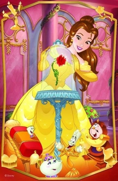 Minipuzzle Belles princesses/Disney Princess 54 pièces
