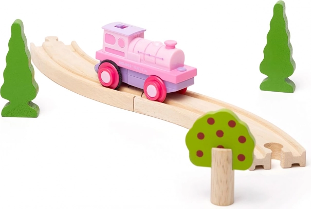 Compatible avec les circuits de trains en bois