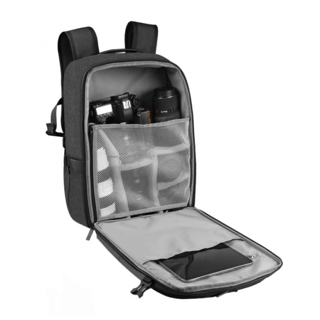 Sac à dos pour appareil photo avec panneaux solaires Puluz