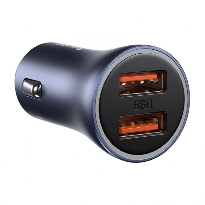 Chargeur de voiture Baseus avec USB double et câble USB-C