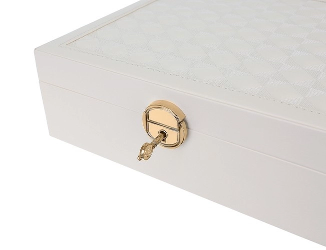 Boîte à bijoux Blanche Beautylushh