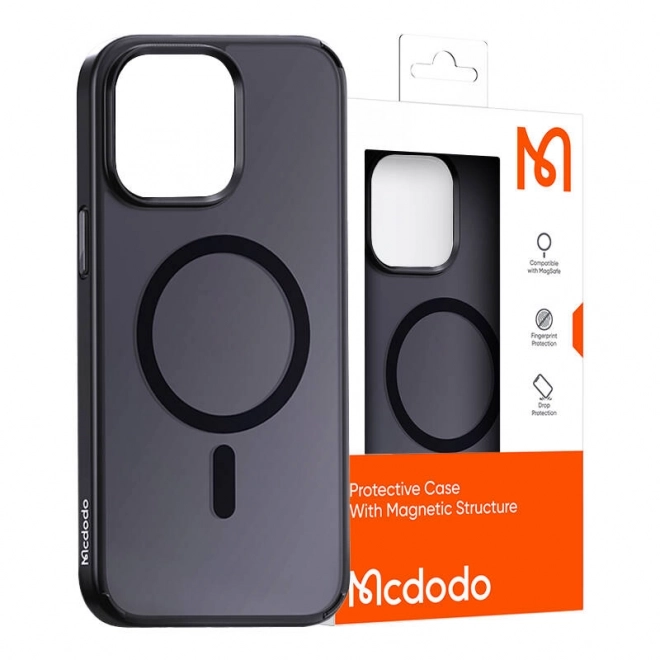 Coque magnétique pour iPhone 15 Pro noire