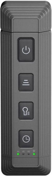 Lampe de lecture extensible USB gris