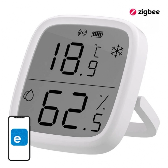 Capteur intelligent de température et d'humidité ZigBee LCD Sonoff