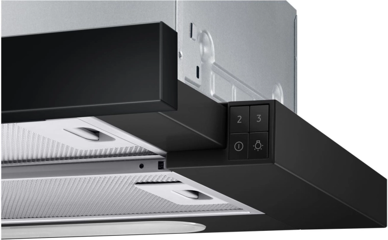 Commande simple et éclairage de la zone de cuisson