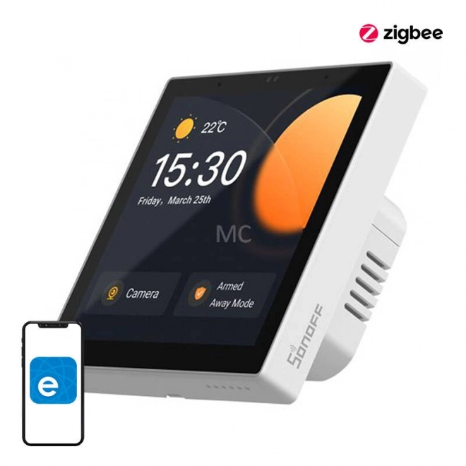 Interrupteur mural intelligent Sonoff NSPanel Pro – blanc
