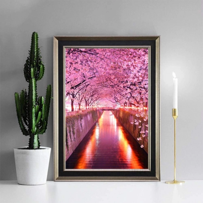 Kit de Peinture au Diamant - Arbres en Fleurs