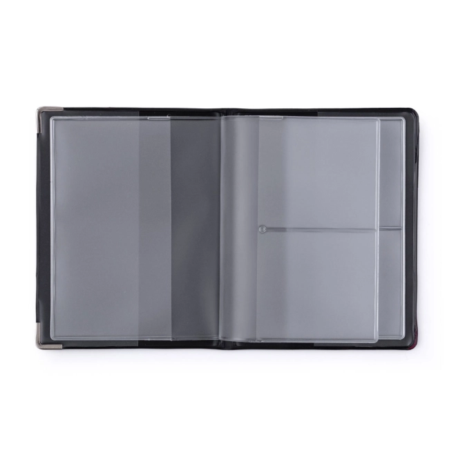 Étui à documents décoratif avec brillance