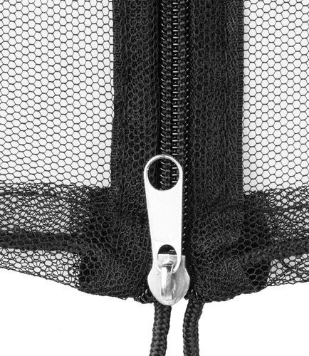 Moustiquaire parasol de jardin 3m - noir