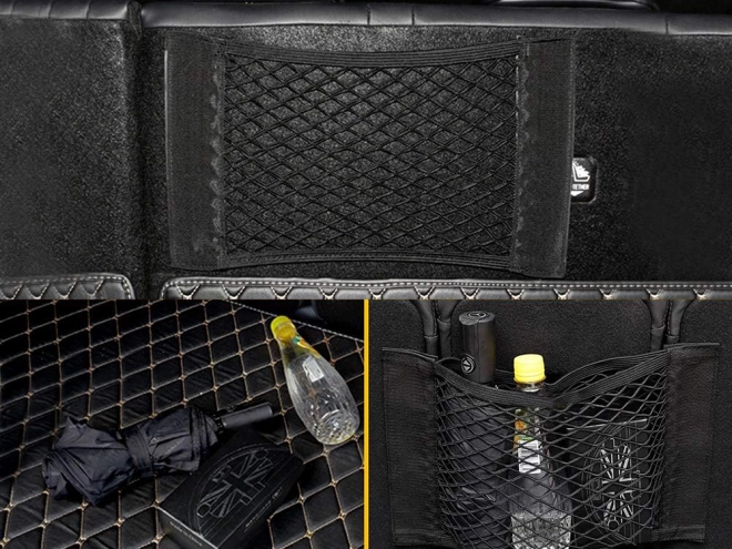 Organisateur de coffre de voiture en filet