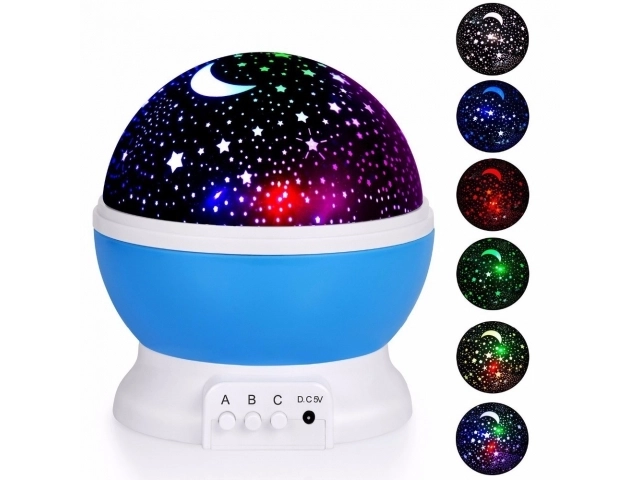Lampe de nuit étoilée – Blanc