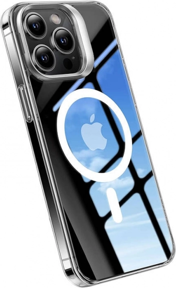 coque torras upro lstand clear‑mag pour iphone 15 transparente