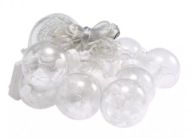 Rideau LED coloré avec ampoules - 3 m, 108 LED