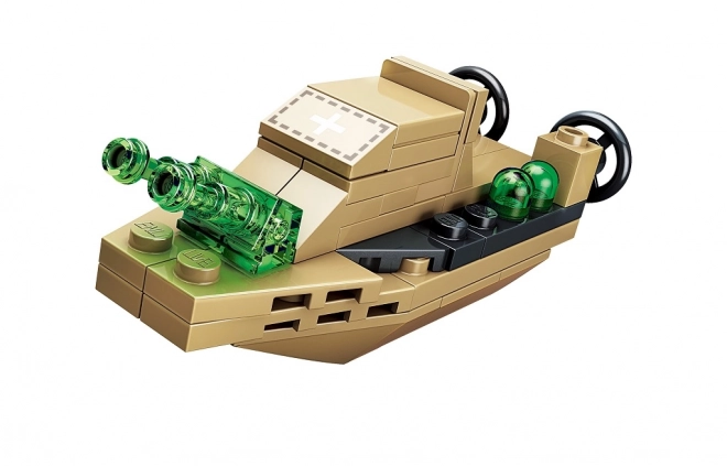Qman Avion d'attaque kit de construction 8 en 1