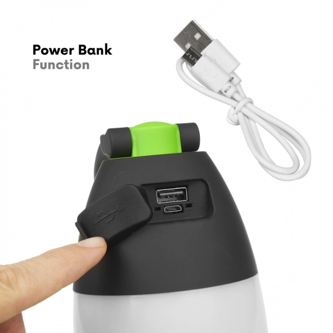 Lampe LED multifonctionnelle avec fonction de torche, lampe de camping et lampe de table