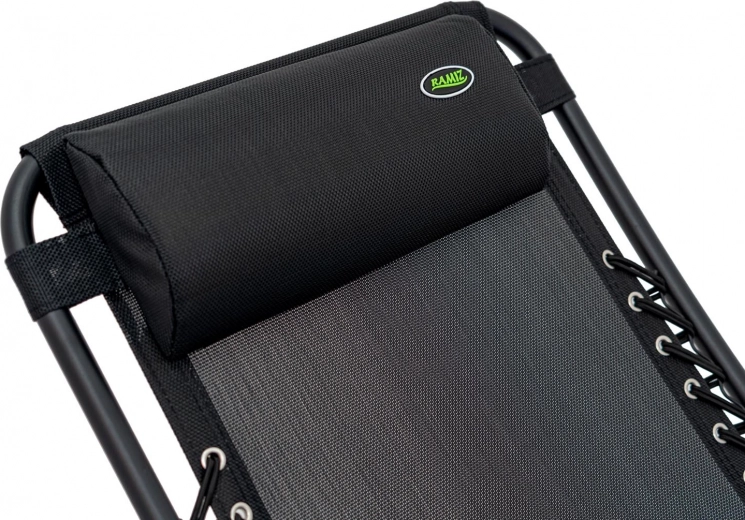 Confort avec appui-tête et textile respirant