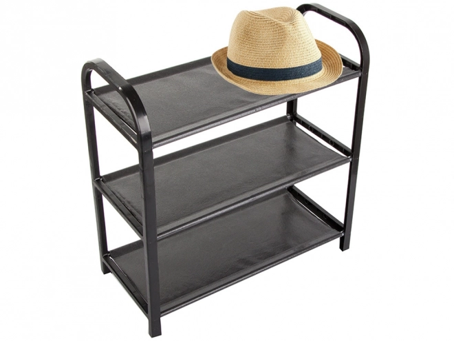 Organisateur de chaussures avec 3 étagères pour l'entrée