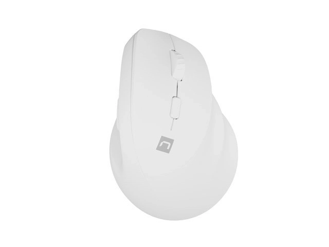 Souris verticale sans fil Crake 2 BT 5.2 + 2.4GHz blanche