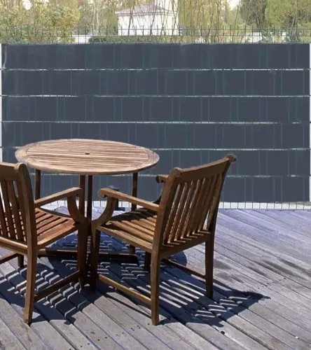 Ruban pour clôture 4,75 cmx35 m 450 g anthracite 23910