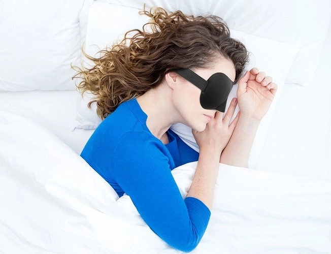 Masque de sommeil de voyage + bouchons d'oreilles