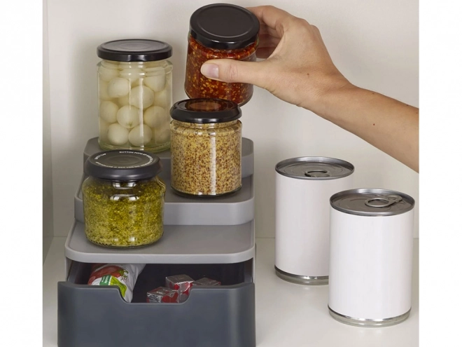 Organisateur de cuisine à trois niveaux