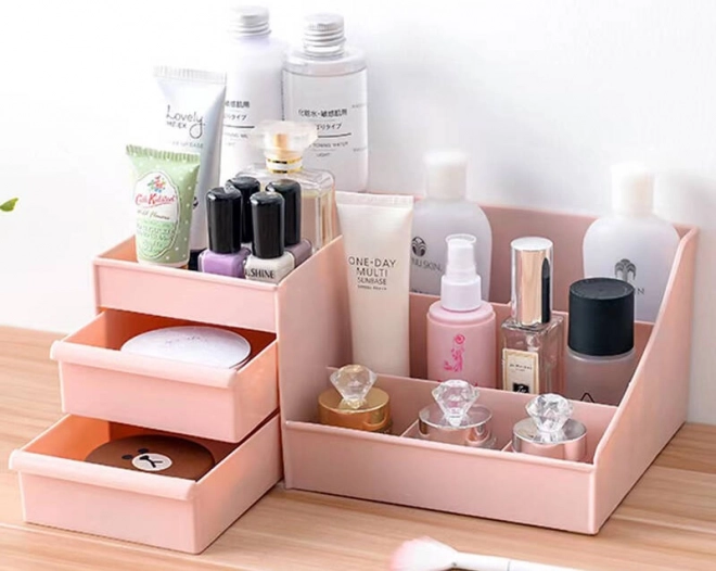 Organisateur pour cosmétiques et bijoux avec tiroirs