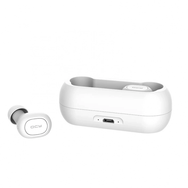 Écouteurs sans fil TWS QCY T1C Bluetooth V5.0 (blanc)